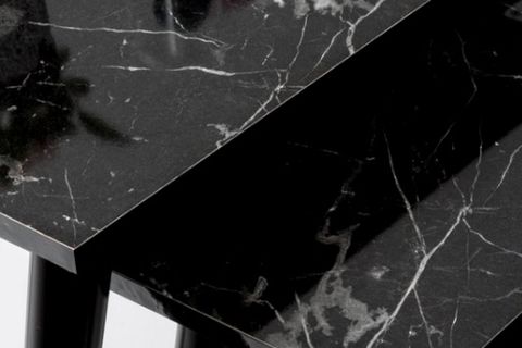 ELYA ZİGON SEHPA, SİYAH MERMER