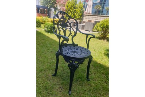 İSTANBUL BAHÇE BALKON ÇAY SETİ, SİYAH