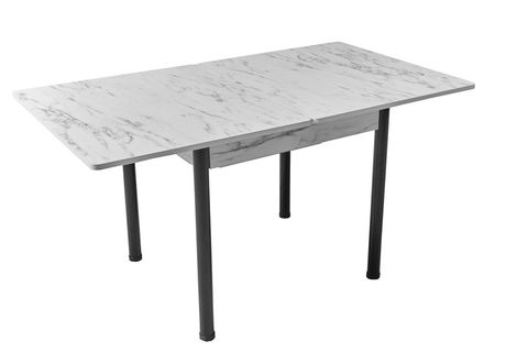 SİCİLYA KARE MUTFAK MASASI, MARMO, 85X75