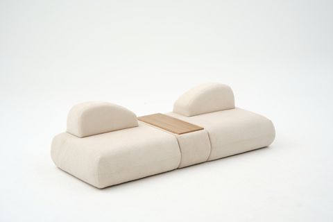 LİVA KANEPE SEHPALI, KREM