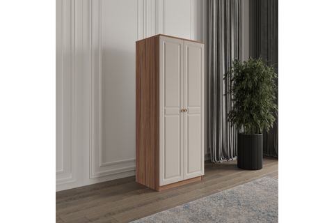 VİOLET GARDIROP, KUM BEJİ, 2 KAPAKLI