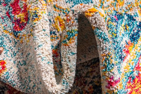 ANGORAHOME SPRİNG MAKİNE HALISI SP1002, DİKDÖRTGEN, 100X160