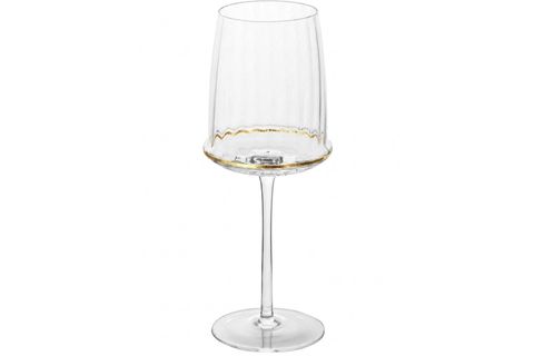 THE MİA WHİSPERED ŞARAP KADEHİ GOLD 21X6X8 CM BRD0195