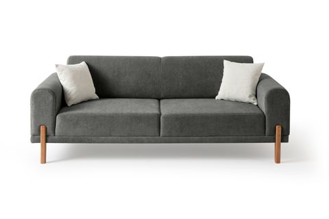 HAMBURG PLUS SIRT MEKANİZMALI ÜÇLÜ KOLTUK, ANTRASİT