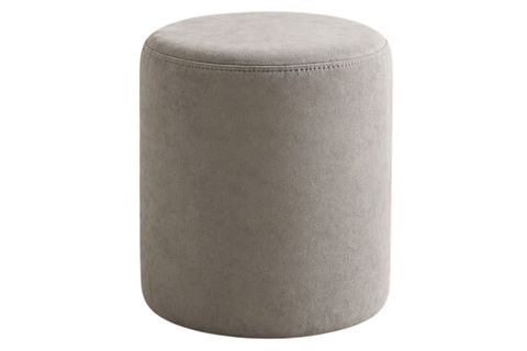 ALORA SİLİNDİR PUF, AÇIK GRİ