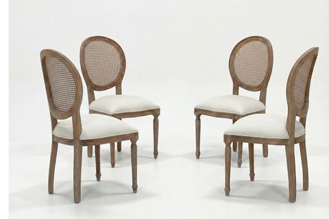 ORLANDO OVAL MASA TAKIMI, ESKİTME RENGİ, 80X120 CM