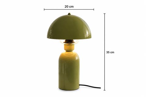 EVLİGHT ELİT ABAJUR, MİNT YEŞİLİ, 35 CM