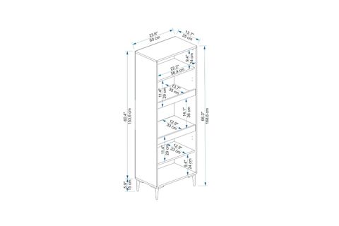 ARNETTİ AİMON ÇOK AMAÇLI DOLAP, BEYAZ