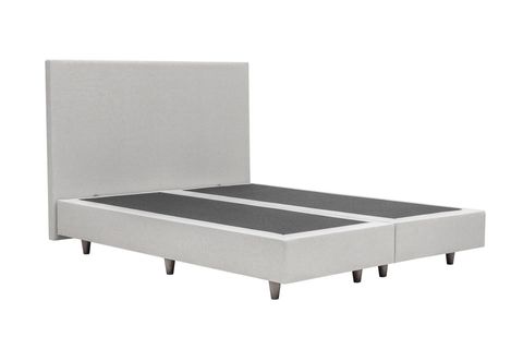 LUNA MILKY SABİT BAZA VE BAŞLIK, AÇIK GRİ, 180X200