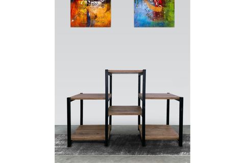 LAVANTA ÇİÇEKLİK SAKSI STANDI, 6 RAFLI