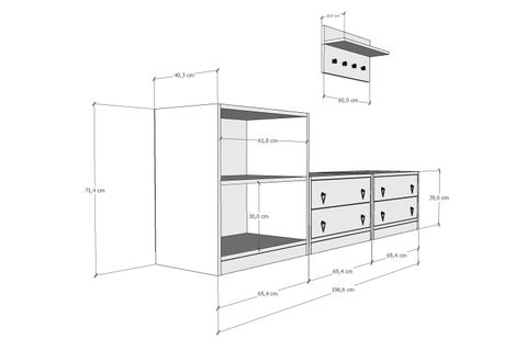 BERA PORTMANTO, ÇEKMECELİ, NRG-PRT-1004