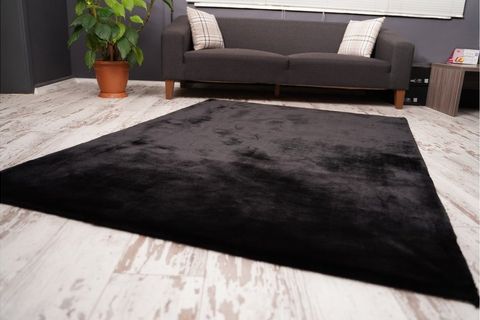 TAPPETO REX DEKORATİF POST HALI, SİYAH, 200X300