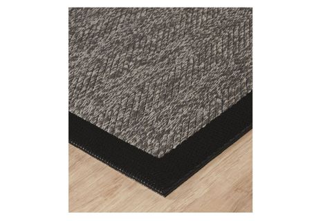 KOLAY TEMİZLENEN YIKANABİLİR BORDÜRLÜ SİSAL HALI, 100X300, GRİ