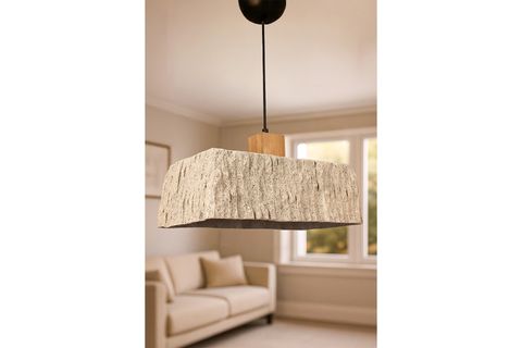 MONALİTHA HANDMADE KARBON BETON AVİZE