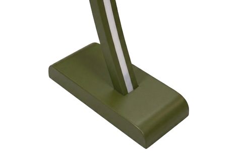 JEDİ AHŞAP LED DEKORATİF AYAKLI LAMBADER, YEŞİL