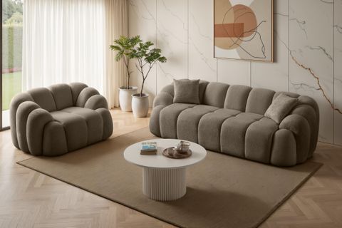 CALİFORNİA KOLTUK TAKIMI, KAHVERENGİ