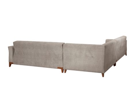 CROSBY ÇİFT BAZALI KÖŞE KOLTUK, KREM, SOL KÖŞE