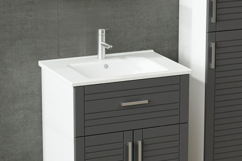 VERA BANYO DOLABI 65CM AS2K1Ç+1YA1R+ETJ+BOY BEYAZ ANTRASİT