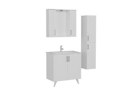 VERA BANYO DOLABI AY2K178, BEYAZ, 85CM
