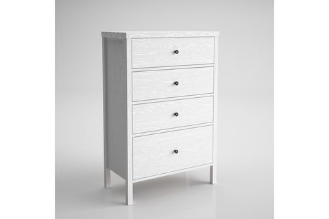 VENEZİA MİNİFİKS ŞİFONYER, WOOD BEYAZ, 4 ÇEKMECELİ