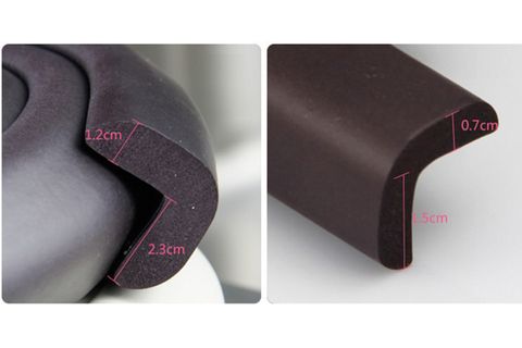 MİNY BABY 10 M KENAR, 10 ADET KÖŞE KORUYUCU SETİ, KREM