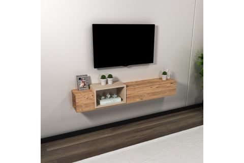 ARNETTİ MOLLY TV SEHPASI, ATLANTİK ÇAM BEJ