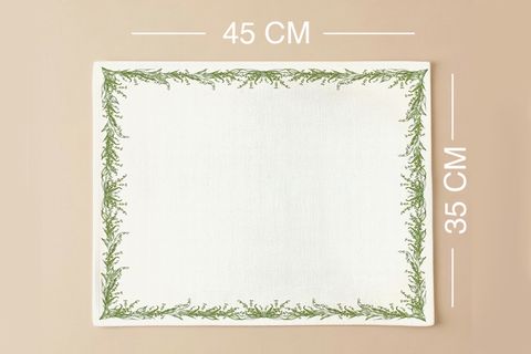 VİYANA BORDÜR PAMUKLU ALTI ADET AMERİKAN SERVİSİ