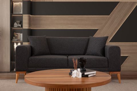 BABİL İKİLİ KANEPE, ANTRASİT