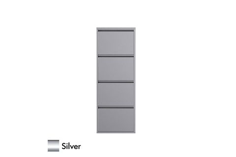 LİNEA METAL AYAKKABILIK, SİLVER, 4 KAPAKLI