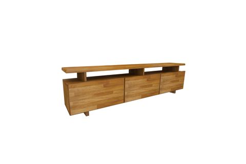 WOODFACE VERONA DOĞAL AHŞAP TV SEHPASI, MEŞE