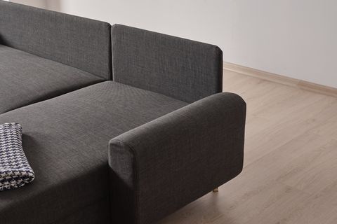 EVİANA CORNER FLAVİA KÖŞE TAKIMI, KOYU GRİ, KUMAŞ DEĞİŞİMLİ