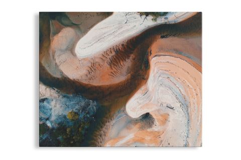 WALLERİTY SOYUT RESİM DEKORATİF KANVAS TABLO, 30X40