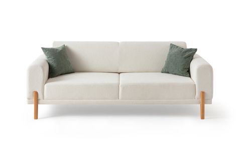 HAMBURG PLUS SIRT MEKANİZMALI ÜÇLÜ KOLTUK, BEYAZ