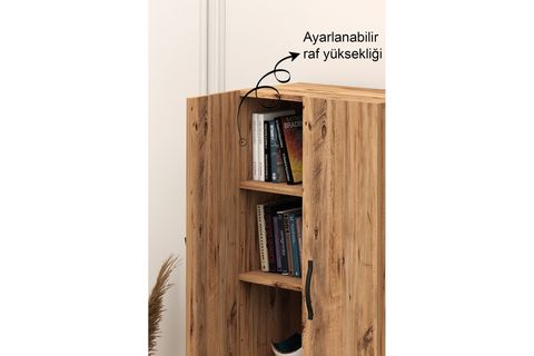 NEZ ÇOK AMAÇLI KİLER DOLABI, ATLANTİK ÇAM