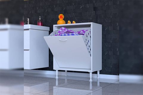 SÖKE SEPETLİ BANYO DOLABI, 60X75X32,5