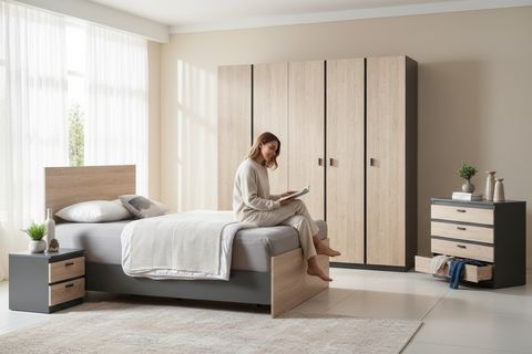 PANNA YATAK ODASI TAKIMI, 5 KAPAKLI