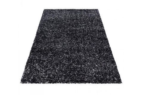 SHAGGY HALI, TÜYLÜ, ANTRASİT GRİ BEYAZ, 80X250