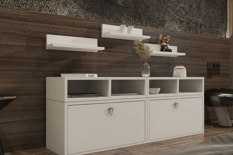 BK ÇOK AMAÇLI DOLAP, 2 RAFLI, NRG