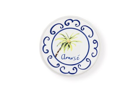 THE MİA PALMA SERVİS TABAĞI 6LI SET 26 CM