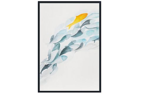 TURKUAZ FRANK RAY ÇERÇEVELİ SET, 50X70