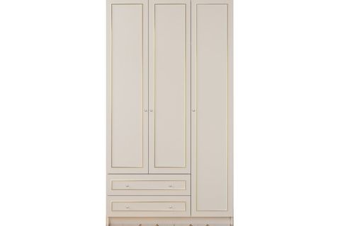 RABİ GOLD COUNTRY 3 KAPAK 2 ÇEKMECELİ GARDIROP 180CM