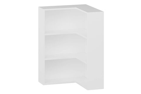 ADEL KÖŞE KİTAPLIK, BEYAZ, 2 RAFLI