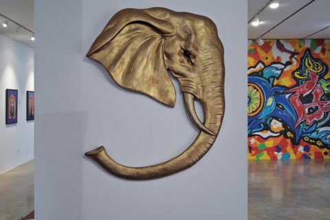 BÜYÜK BOY FİL DUVAR DEKORU