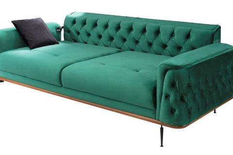 Yeşil Üçlü Ahşap Kasa Siyah Ayak