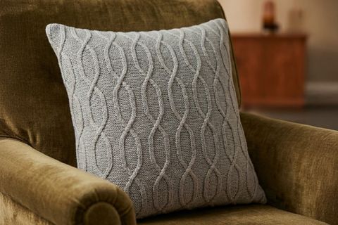 TRİKO PAMUK KIRLENT KILIFI, GRİ