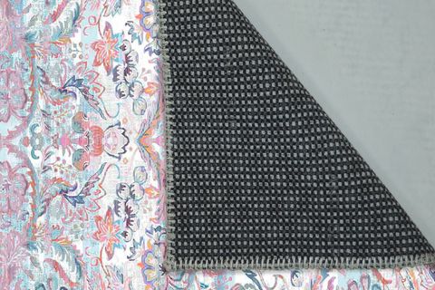 AİDA HOME STRADAROSE MAKİNADA YIKANABİLEN KAYDIRMAZ  SALON HALISI 80X150
