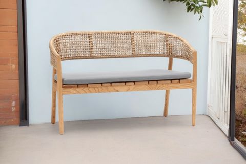 SİRİUS RATTAN İKİLİ KOLTUK, GRİ
