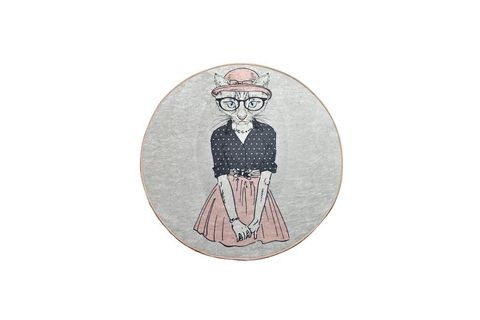CHİLAİ HOME CAT WOMEN DJT ÇAP DEKORATİF HALI 100 CM