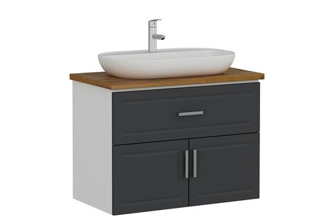 SANYA BANYO ALT DOLABI, ANTRASİT, 85 CM