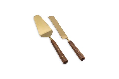 THE MİA WOOD PASTA SERVİS TAKIMI 2 PARÇA